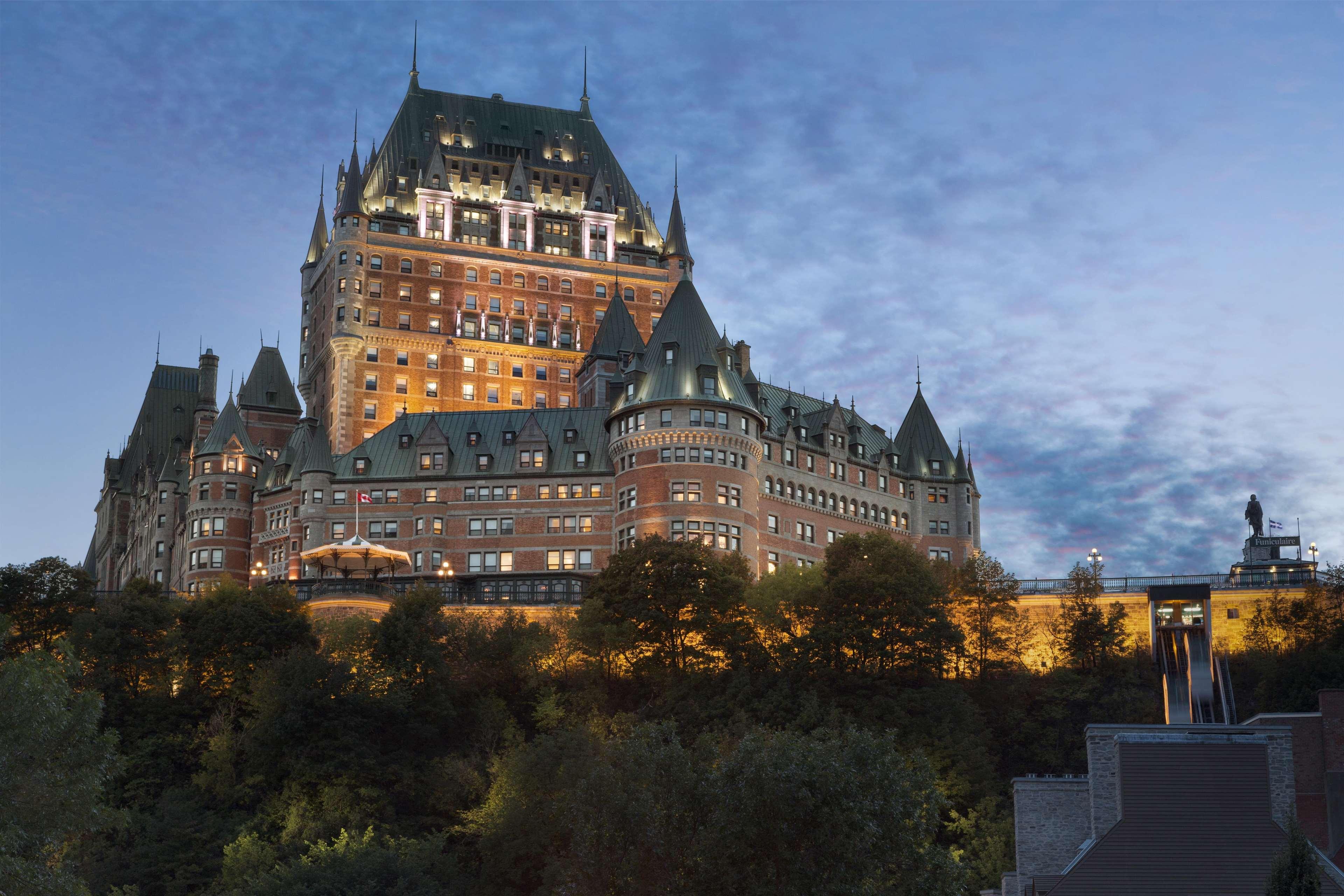 โรงแรมแฟร์มอนท์ เลอ ชาโต ฟรงเทอนัค ควิเบกซิตี้ ภายนอก รูปภาพ Château Frontenac