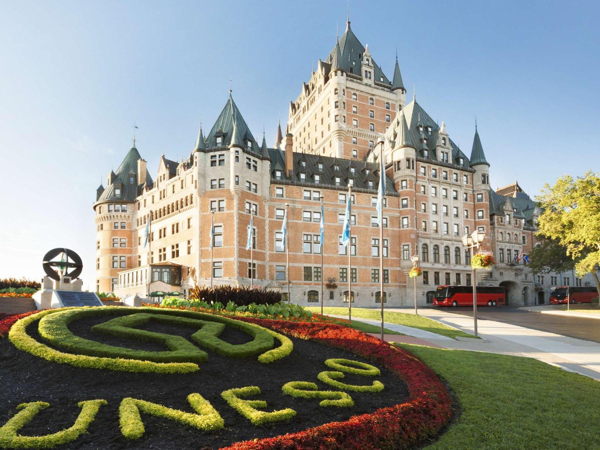 โรงแรมแฟร์มอนท์ เลอ ชาโต ฟรงเทอนัค ควิเบกซิตี้ ภายนอก รูปภาพ Château Frontenac, Quebec City