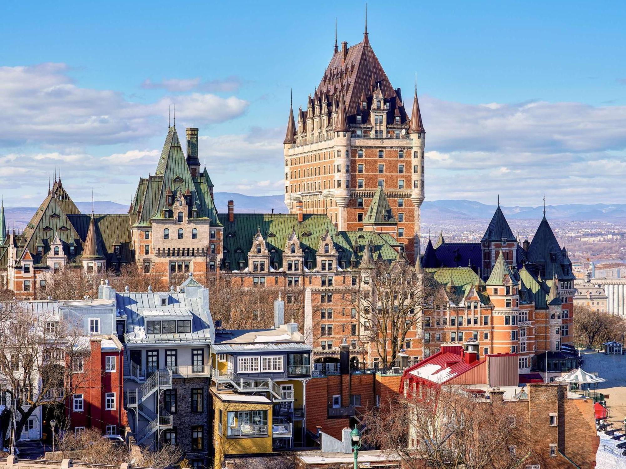 โรงแรมแฟร์มอนท์ เลอ ชาโต ฟรงเทอนัค ควิเบกซิตี้ ภายนอก รูปภาพ Château Frontenac